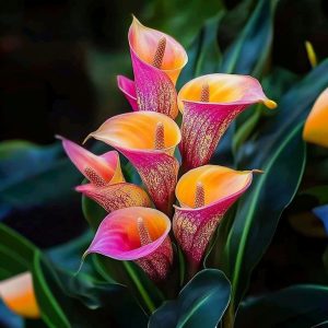 Калла Оникс купить по цене от 450р. в интернет-магазине «Посадика» с доставкой почтой в в Топкие и по всей России – [изображение №1].